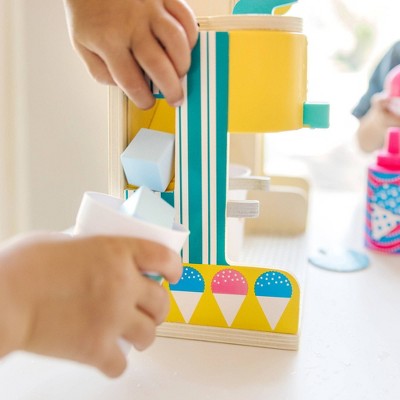  Melissa & Doug Fun At The Fair! Wooden Snow-Cone And Slushie Play Food Set