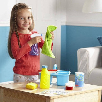  Melissa & Doug Spray, Squirt & Squeegee Play Set - Pretend Play Cleaning Set