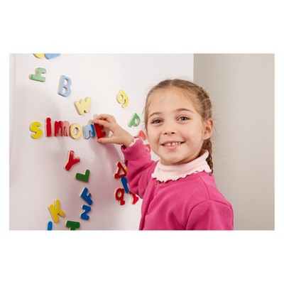  Melissa & Doug Deluxe Magnetic Letters And Numbers Set With 89 Wooden Magnets