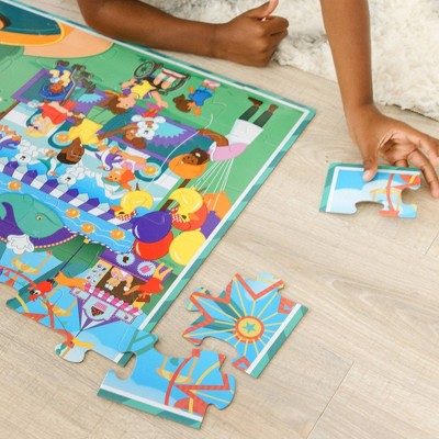  Melissa & Doug Fun At The Fair! A Day At The Fair Floor Puzzle - 48pc