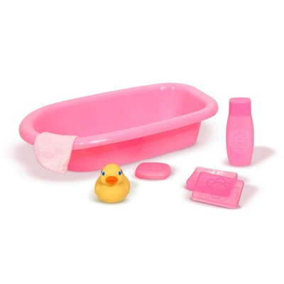  Melissa & Doug Mine To Love Baby Doll Bathtub And Accessories Set (6pc)