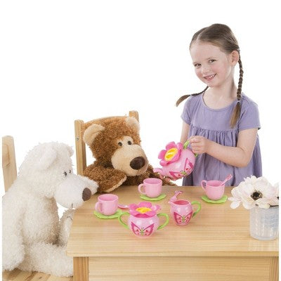  Melissa & Doug Sunny Patch Bella Butterfly Tea Set - Play Food Accessories