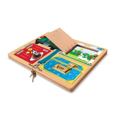  Melissa & Doug Locks & Latches Board