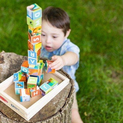  Melissa & Doug National Parks Alphabet & Animals 24pc Cube Puzzle (Everglades, Arches, Yellowstone)