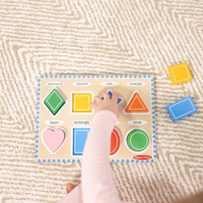  Melissa & Doug Chunky Puzzle Bundle