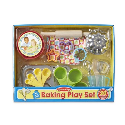  Melissa & Doug Baking Play Set (20pc) - Play Kitchen Accessories