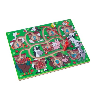  Melissa & Doug Magnetic Wand Number Maze - Wooden Puzzle Activity