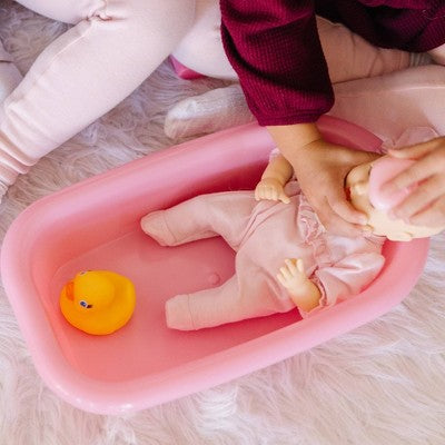  Melissa & Doug Mine To Love Baby Doll Bathtub And Accessories Set (6pc)