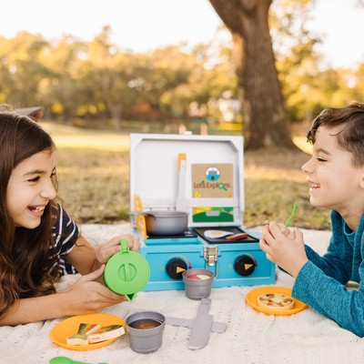 Melissa & Doug Let's Explore Camp Stove Play Set