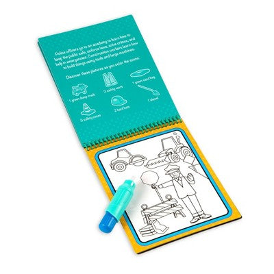  Melissa & Doug Water Wow Bundle Space Sports And Occupations