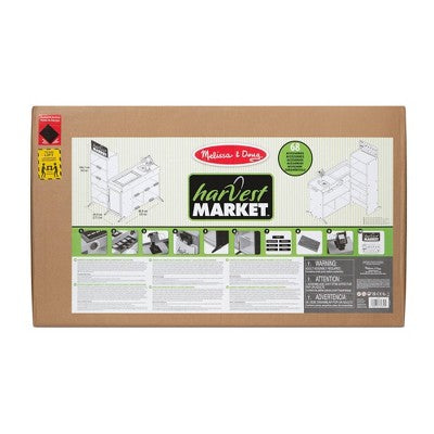  Melissa & Doug Harvest Market Grocery Store & Companion Collection