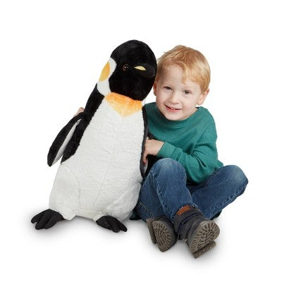  Melissa & Doug Giant Penguin - Lifelike Stuffed Animal (nearly 2 Feet Tall)