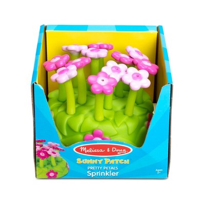  Melissa & Doug Sunny Patch Pretty Petals Flower Sprinkler Toy With Hose Attachment