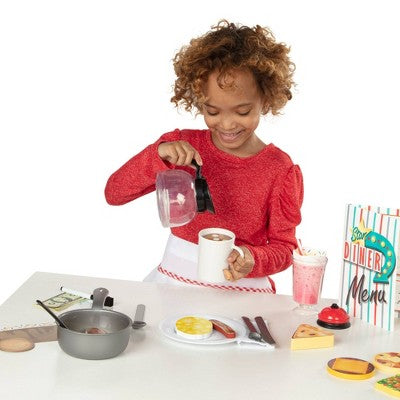  Melissa & Doug Star Diner Restaurant Play Set