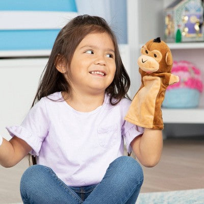  Melissa & Doug Safari Buddies Hand Puppets