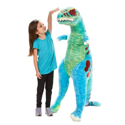  Melissa & Doug Jumbo T-Rex Dinosaur - Lifelike Stuffed Animal (over 4 Feet Tall)