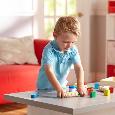  Melissa & Doug Shape, Model, And Mold Clay Activity Set - 4 Tubs Of Modeling Dough And Tools