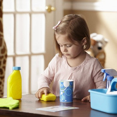  Melissa & Doug Spray, Squirt & Squeegee Play Set - Pretend Play Cleaning Set