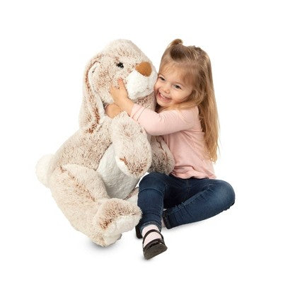  Melissa & Doug Giant Burrow Bunny 21" Stuffed Animal