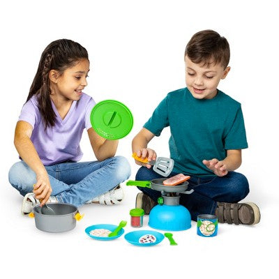  Melissa & Doug Let's Explore Outdoor Cooking Play Set - 27pc