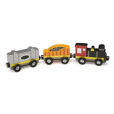  Melissa & Doug Wooden Train Cars