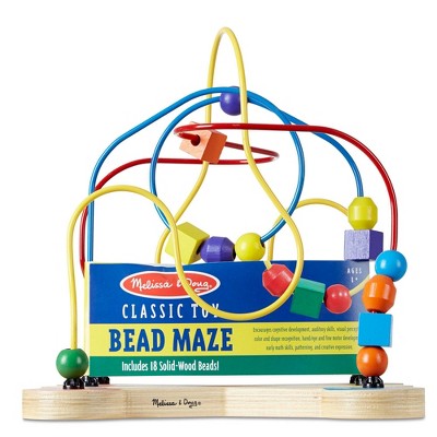  Melissa & Doug Classic Bead Maze - Wooden Educational Toy