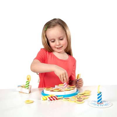  Melissa & Doug Wooden Birthday Cake