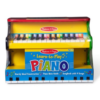  Melissa & Doug Learn-To-Play Piano With 25 Keys And Color-Coded Songbook