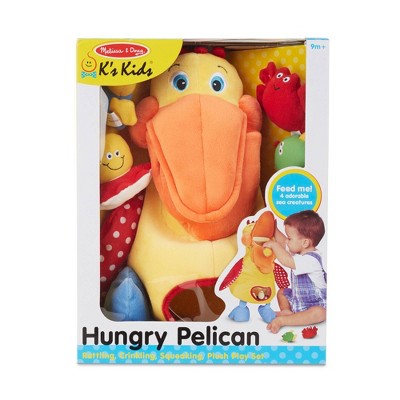  Melissa & Doug K's Kids Hungry Pelican Soft Baby Educational Toy