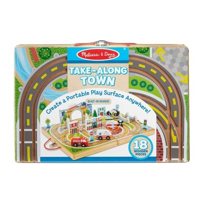  Melissa & Doug Take Along Town Set