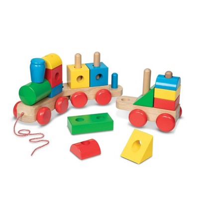  Melissa & Doug Wooden Jumbo Stacking Train - Classic