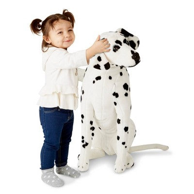  Melissa & Doug Giant Dalmatian - Lifelike Stuffed Animal Dog (over 2 Feet Tall)