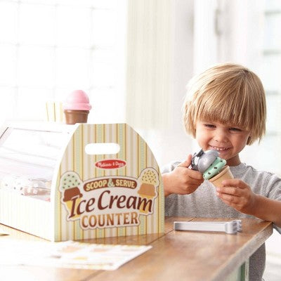  Melissa & Doug Scoop & Serve Ice Cream Counter