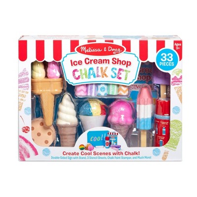  Melissa & Doug Ice Cream Shop Chalk Set