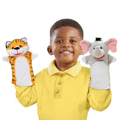  Melissa & Doug Safari Buddies Hand Puppets
