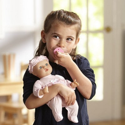  Melissa & Doug Mine To Love Jenna 12" Soft Body Baby Doll