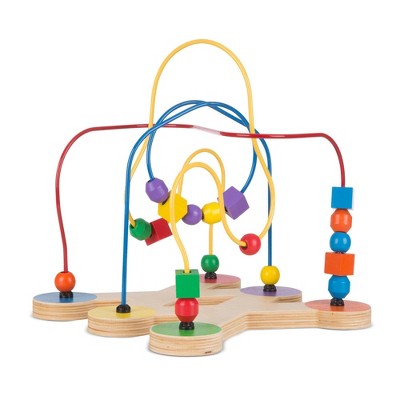  Melissa & Doug Classic Bead Maze - Wooden Educational Toy