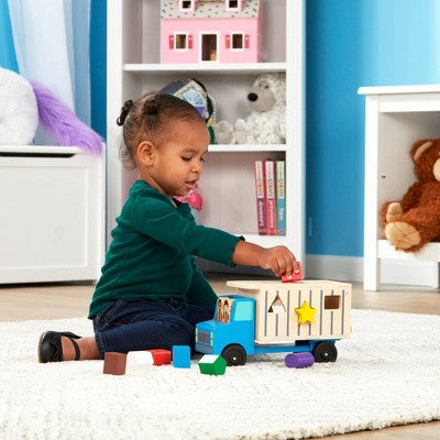  Melissa & Doug Shape-Sorting Dump Truck