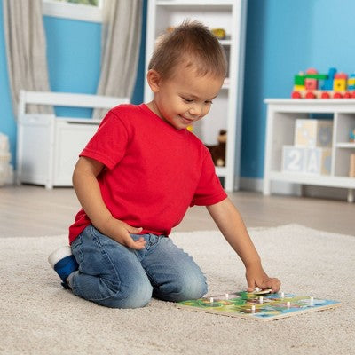  Melissa & Doug Peg Puzzle Set - 6 Puzzles