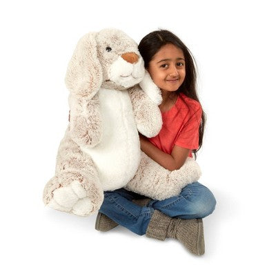  Melissa & Doug Giant Burrow Bunny 21" Stuffed Animal