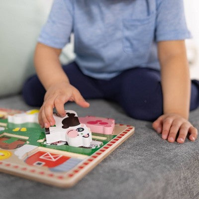  Melissa & Doug Chunky Puzzle Bundle