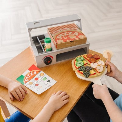  Melissa & Doug Top & Bake Pizza Counter 41pc