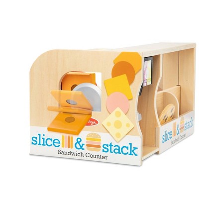  Melissa & Doug Slice & Stack Sandwich Counter