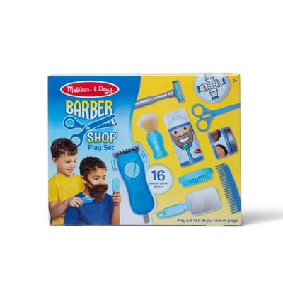  Melissa & Doug Barber Shop Pretend Play Set Shaving Toy