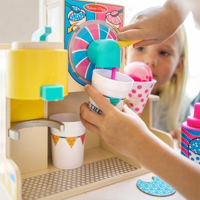  Melissa & Doug Fun At The Fair! Wooden Snow-Cone And Slushie Play Food Set