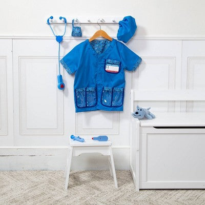  Melissa & Doug Veterinarian Role Play Costume Dress-Up 9pc Set