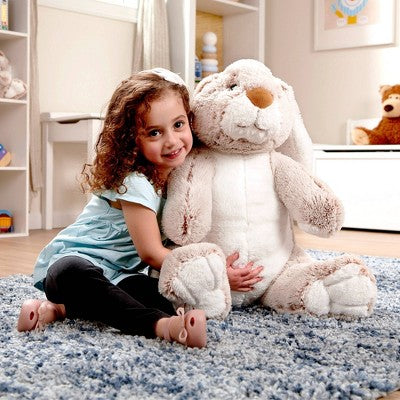  Melissa & Doug Giant Burrow Bunny 21" Stuffed Animal