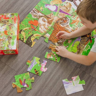 Melissa & Doug Melissa And Doug Rainforest Kids' Floor Puzzle - 48pc