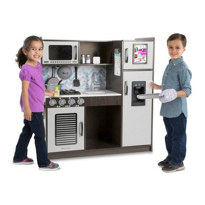  Melissa & Doug Chef's Kitchen Pretend Play Set - Charcoal