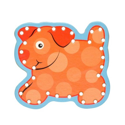  Melissa & Doug Alphabet Wooden Lacing Cards With Double-Sided Panels And Matching Laces: Educational Fine Motor Skills Toy